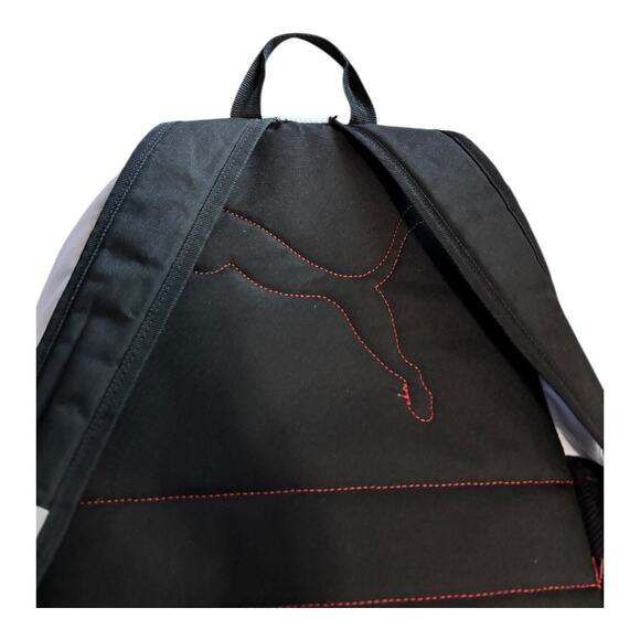 Puma White & Black Backpack with Shoe Pocket - Picture 5 of 5